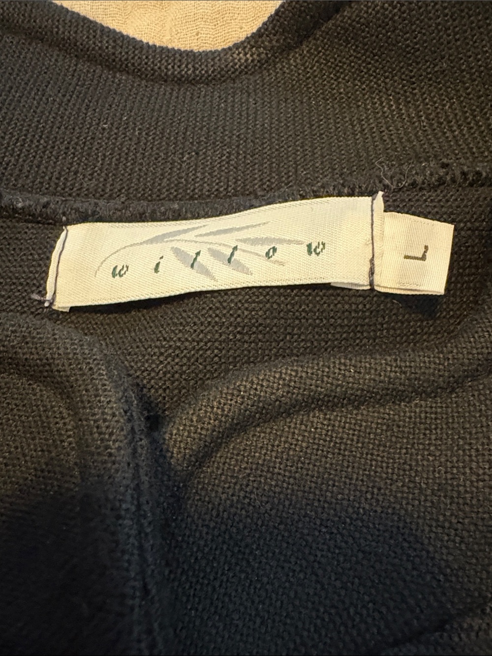 Black Button-Front Jacket - Picture 2 of 4